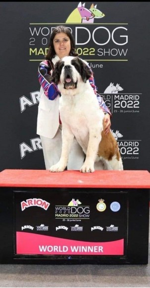 EXPOSICIÓN MUNDIAL DE MADRID 2022: REGINA VON DER PLASSENBURG SE PROCLAMA CAMPEONA DEL MUNDO