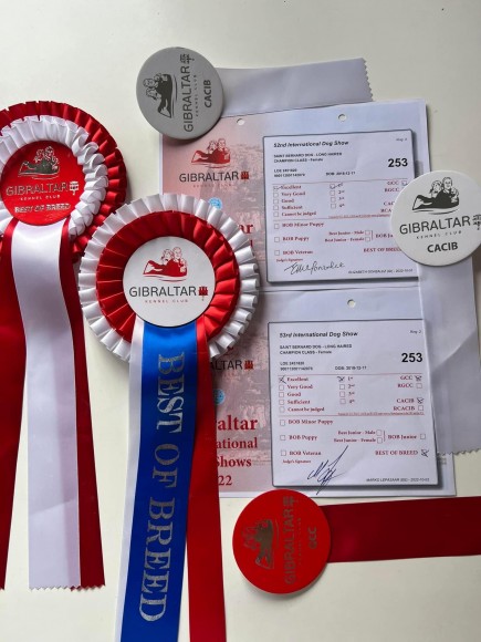 52, 53 GIBRALTAR INTERNACION AL DOG SHOW 2022
